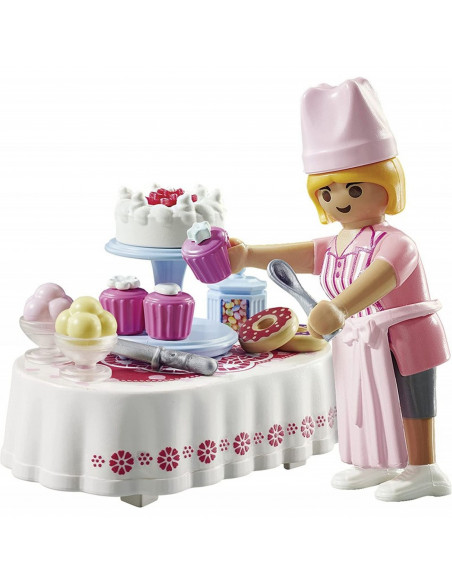Playmobil - Cofetar Cu Prajituri,70381