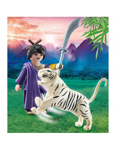 Playmobil - Luptator Cu Tigru,70382
