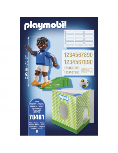 Playmobil - Jucator De Fotbal Liga B Franta,70481