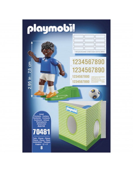 Playmobil - Jucator De Fotbal Liga B Franta,70481