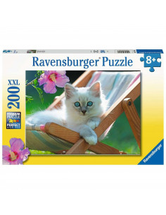 Puzzle Pisicuta Alba, 200 Piese,RVSPC13289 2