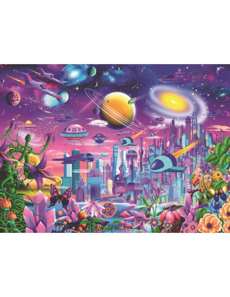 Puzzle Orasul Cosmic, 200 Piese,RVSPC13291