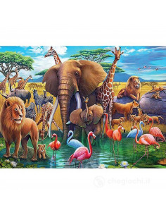 Puzzle Animale Din Africa, 200 Piese,RVSPC13292