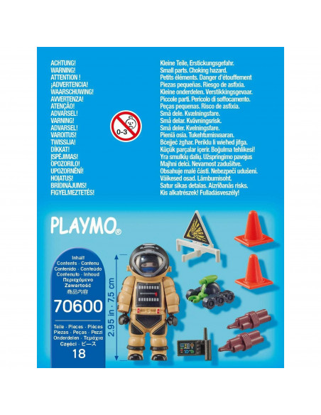 Playmobil - Agent Operatiuni Speciale,70600