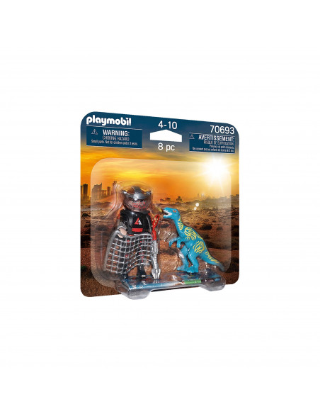 Playmobil - Set 2 Figurine - Dinozaur Si Cercetator,70693