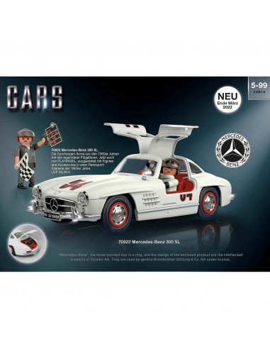 Playmobil - Mercedes 300 Sl W198,70922 Playmobil - Mercedes 300 Sl W198,70922