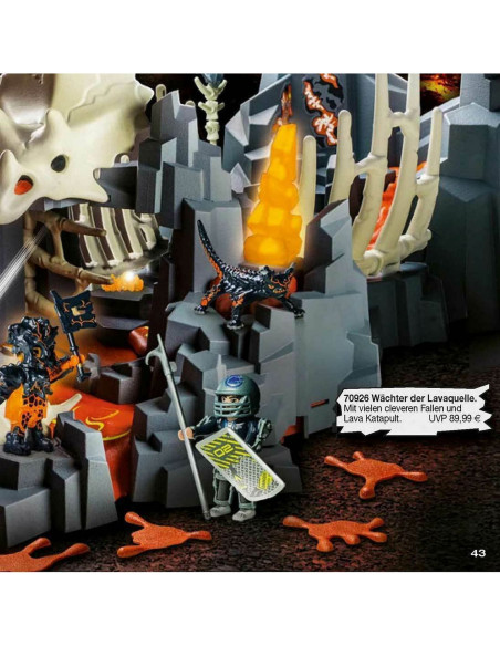 Playmobil - Gardianul Minei De Lava,70926 Playmobil - Gardianul Minei De Lava,70926