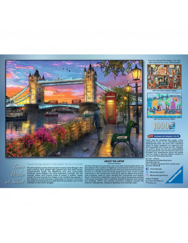 Puzzle Tower Bridge, 1000 Piese,RVSPA15033