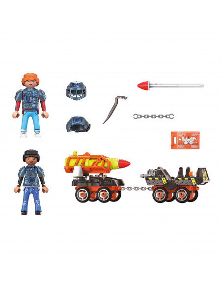 Playmobil - Racheta Din Mina,70929 Playmobil - Racheta Din Mina,70929