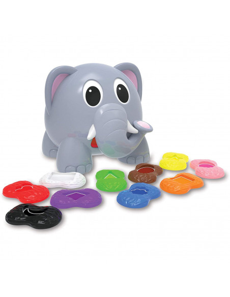 Joc Elefant - Sa Invatam Culorile, Formele - Eng,TLJ345207 Joc Elefant - Sa Invatam Culorile, Formele - Eng,TLJ345207