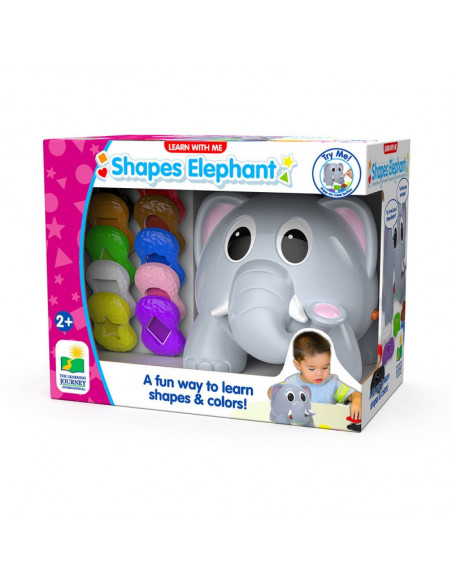 Joc Elefant - Sa Invatam Culorile, Formele - Eng,TLJ345207 Joc Elefant - Sa Invatam Culorile, Formele - Eng,TLJ345207