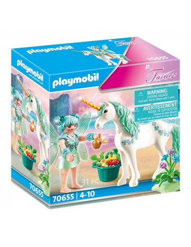 Playmobil - Zana Hranitoare Si Unicorn,70655