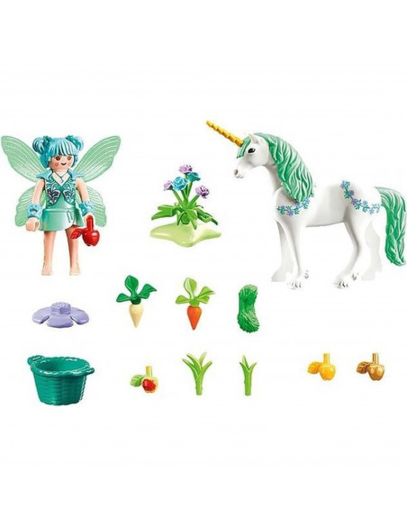 Playmobil - Zana Hranitoare Si Unicorn,70655