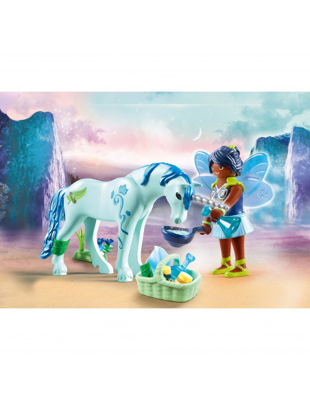 Playmobil - Zana Vindecatoare Si Unicorn,70656