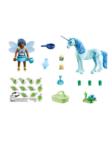 Playmobil - Zana Vindecatoare Si Unicorn,70656
