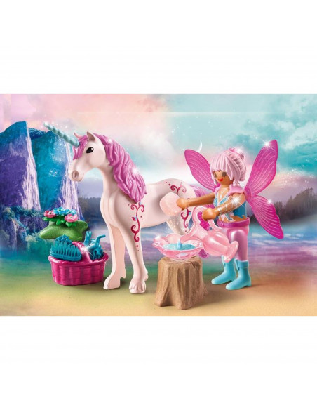 Playmobil - Zana Ingrijitoare Si Unicorn,70658