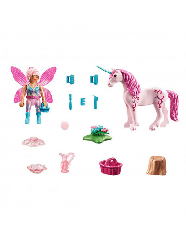 Playmobil - Zana Ingrijitoare Si Unicorn,70658