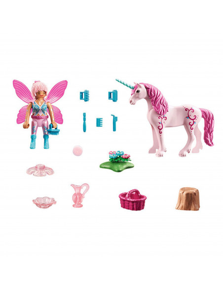 Playmobil - Zana Ingrijitoare Si Unicorn,70658