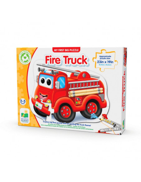 Primul Meu Puzzle De Podea - Camion De Pompieri,TLJ127957