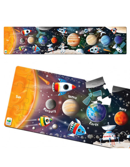 Puzzle Lung De Podea - Sistemul Solar,TLJ434888
