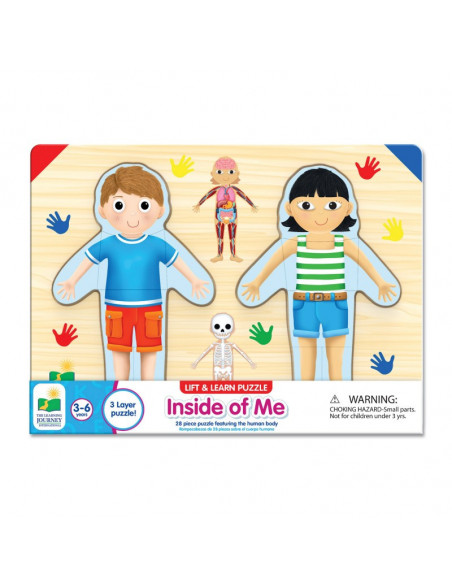 Puzzle - Sa Invatam Corpul Uman,TLJ285237