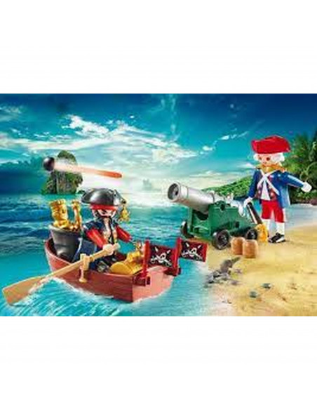 Playmobil - Set Portabil - Prinderea Piratului,9102