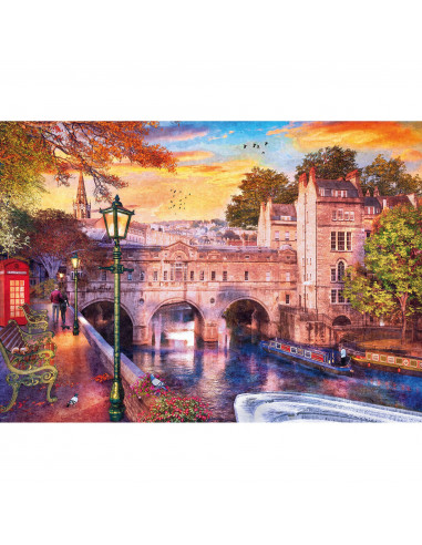 Puzzle Canal Romantic, 1000 Piese,RVSPA16955