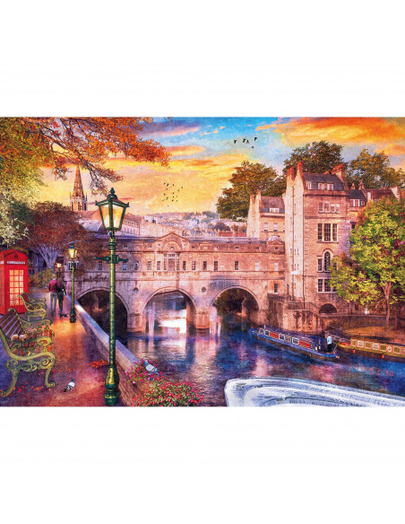 Puzzle Canal Romantic, 1000 Piese,RVSPA16955