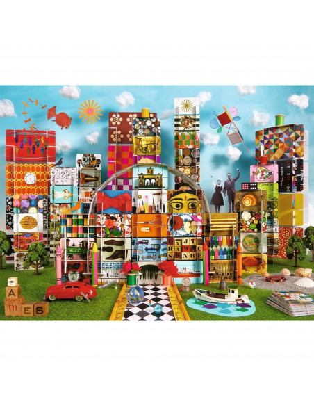 Puzzle Eames House Of Cards Fantezie, 1500 Piese,RVSPA17191