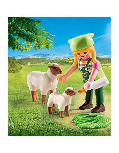Playmobil - Figurina Fermiera Cu Oite,9356