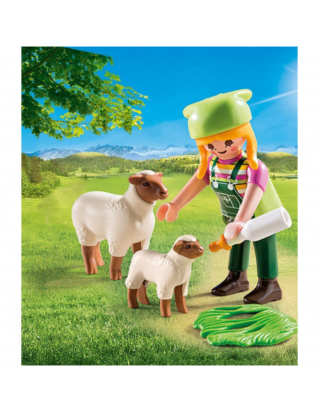 Playmobil - Figurina Fermiera Cu Oite,9356