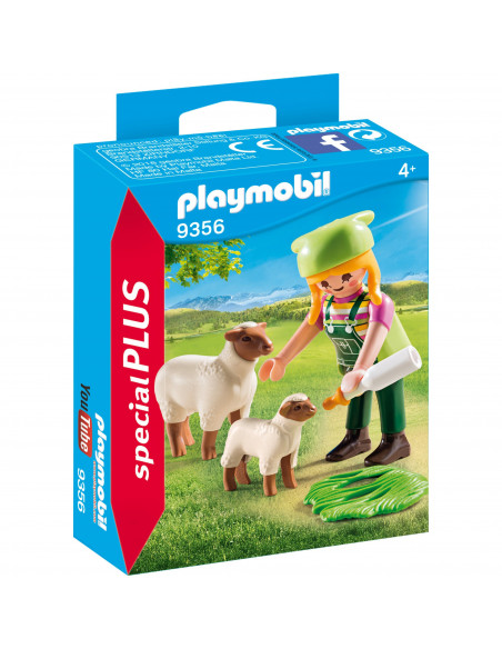 Playmobil - Figurina Fermiera Cu Oite,9356