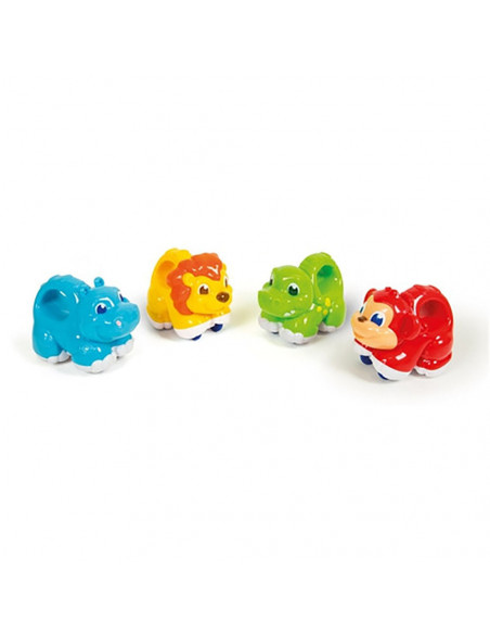 Baby Clementoni - Animalute Amuzante - Pull&Go,CL17104