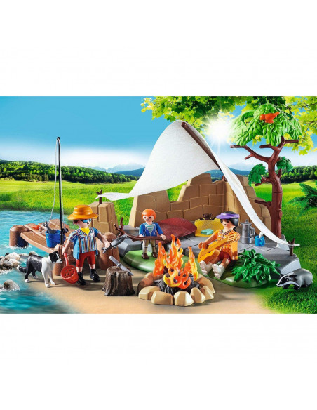 Playmobil - Camping In Familie,70743