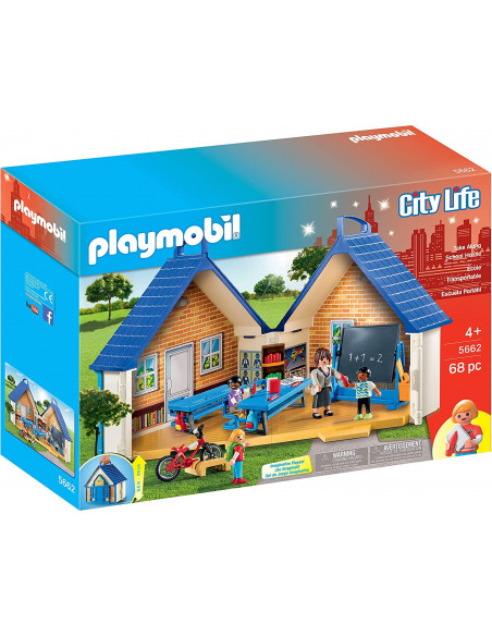 Playmobil - Set Mobil Scoala,5662
