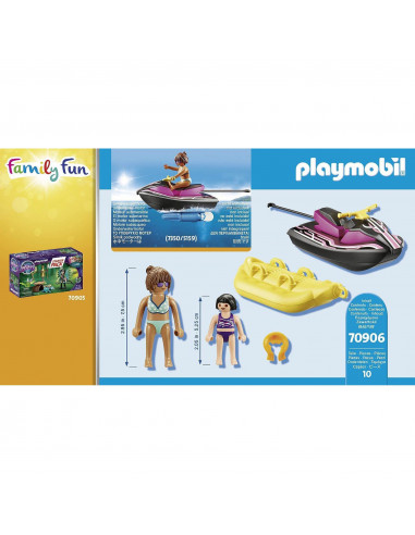 Playmobil - Scuter De Apa Si Barcuta Banana,70906