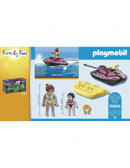 Playmobil - Scuter De Apa Si Barcuta Banana,70906