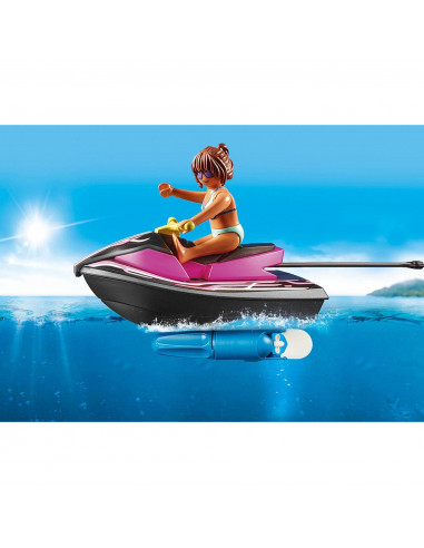 Playmobil - Scuter De Apa Si Barcuta Banana,70906