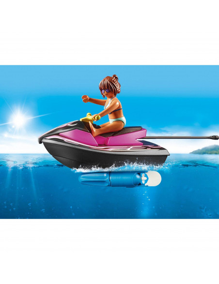 Playmobil - Scuter De Apa Si Barcuta Banana,70906