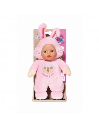 Baby Born - Bebelus 18 Cm Cu Hainute Roz Sau Maro,ZF832301