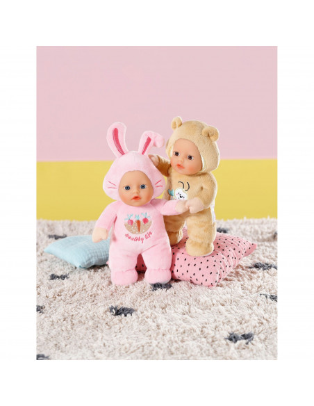 Baby Born - Bebelus 18 Cm Cu Hainute Roz Sau Maro,ZF832301