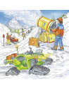Puzzle Partie De Schi, 3X49 Piese,RVSPC08052