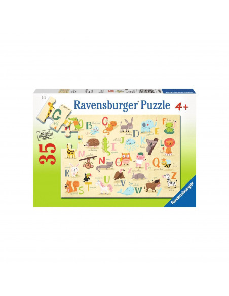 Puzzle Alfabet Cu Animale, 35 Piese,RVSPC08761