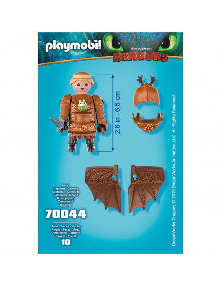 Playmobil - Fishleg In Costum De Zbor,70044