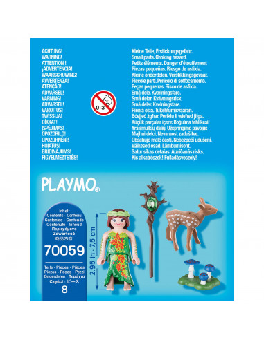 Playmobil - Figurina Zana Cu Cerb,70059