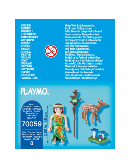 Playmobil - Figurina Zana Cu Cerb,70059