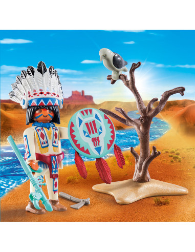 Playmobil - Figurina Indian,70062