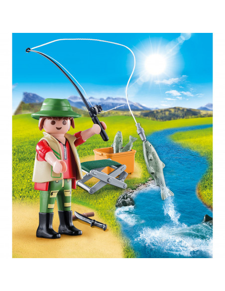 Playmobil - Figurina Pescar,70063