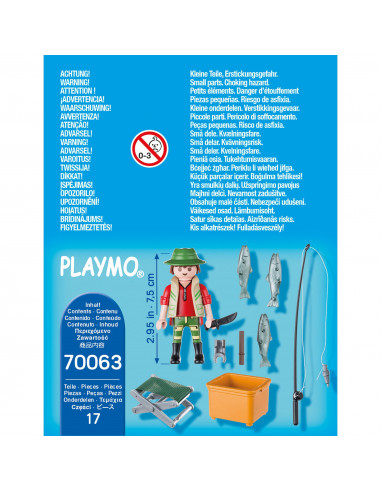 Playmobil - Figurina Pescar,70063
