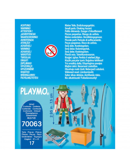 Playmobil - Figurina Pescar,70063